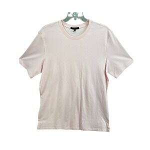 JEFF‎ T-Shirt Mens Sz XXL Pink Pima Cotton Crew Neck